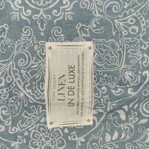 Pure luxury 100% linen king size duvet
